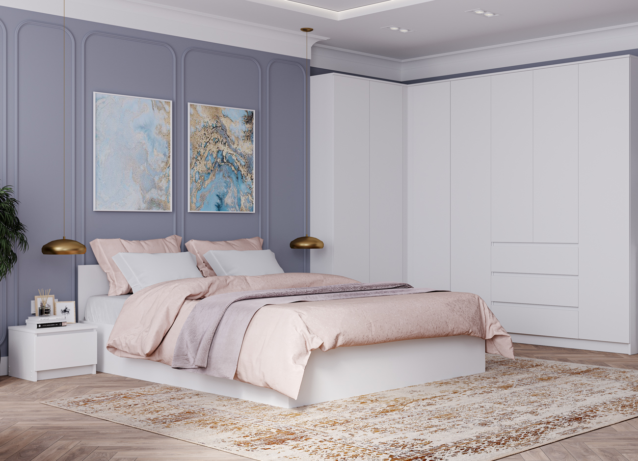 Тумба прикроватная «Мори» ТПМ 400.1